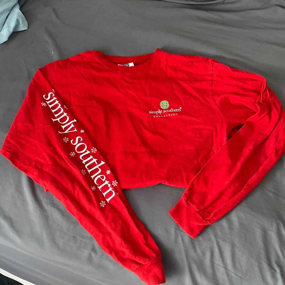 Simply Southern long sleeve tee. // Size: M
